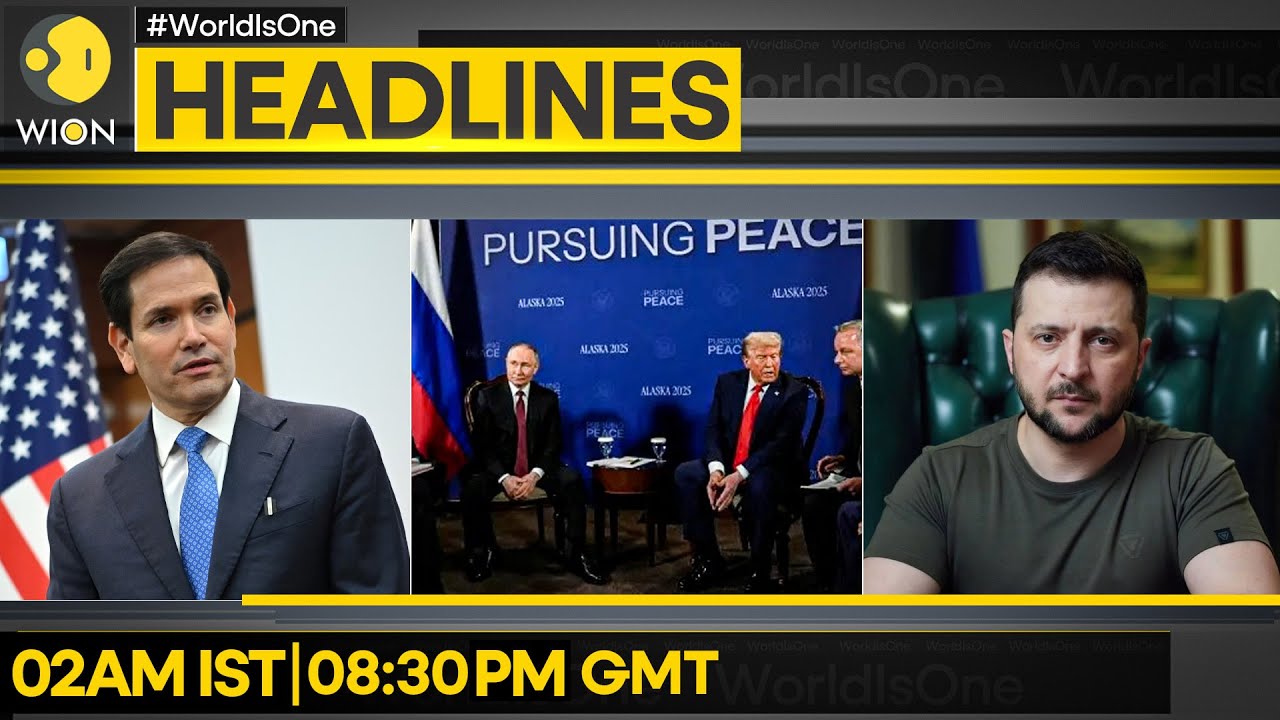 Red-Carpet Welcome For Putin | Top Aides Join Trump-Putin Meeting | WION Headlines