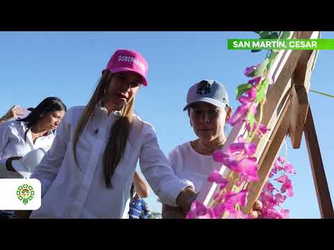 Construcción plazoleta de ferias en el área urbana San Martín