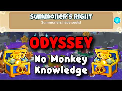 Btd6 Odyssey No Monkey Knowledge Guide Hard Mode Tutorial Summoner S Right