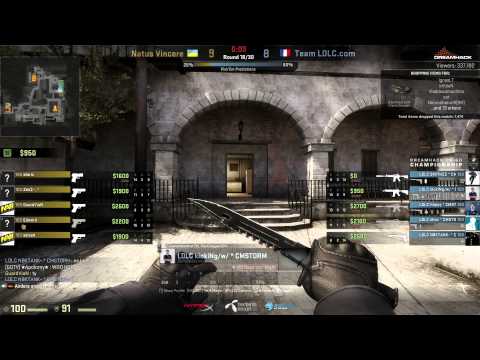 Dreamhack Winter 2014 CS:GO | Semifinal 2 (1/3) | Team LDLC.com vs Natus Vincere (BO3)