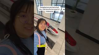 Download lagu PERTAMA KALI NAIK WHOOSH! KALIAN UDAH PADA COBAIN? 😆🚄 #shorts #itsmeissie #whoosh mp3