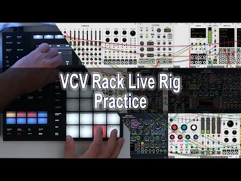 VCV Rack - Dark Escape - Live Rig Practice