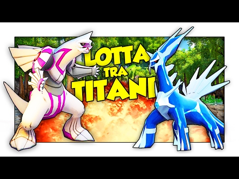 BATTAGLIA TITANICA FRA LEGGENDARI! DIALGA CONTRO PALKIA! - [Pokemon] Ark Survival Evolved ITA