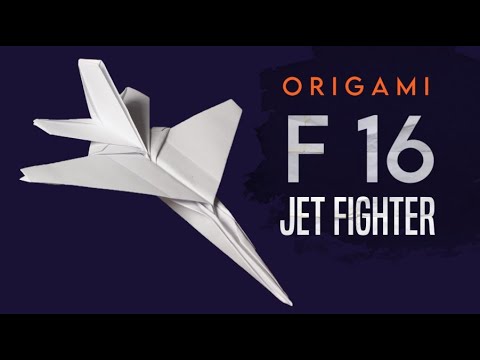 How to make a F16 paper airplane [TBT]