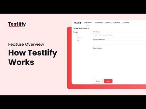 How Testlify works