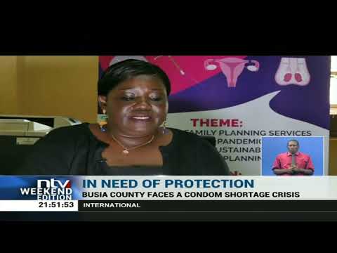 Busia county faces a condom shortage crisis