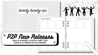 2026 PLANNER LAUNCH DAY PART 2 - FIRST LOOK 🎉 | BEST Digital Planner - Ease & Minimalist Planners 🤩