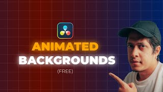 CREATE Stunning Animated Backgrounds with DaVinci Resolve for FREE