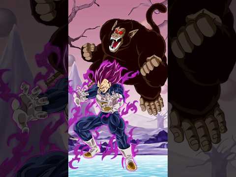 Dragon Ball Characters Oozaru Mode! #goku #vegeta #Radiz #Gohan #oozaru #vs #bardock