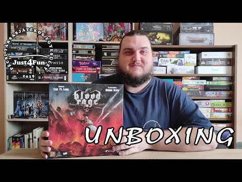 Blood Rage Unboxing - Just4FunPTE