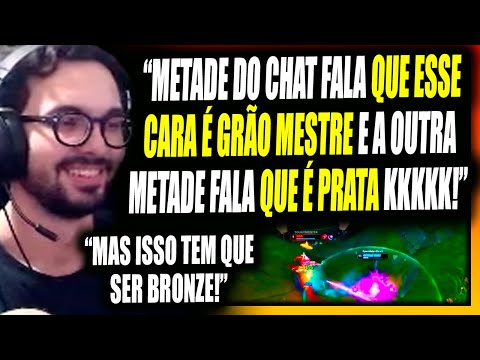 MYLON ADIVINHANDO O ELO DE JOGADORES NO LOL, VALORANT, CSGO E ROCKET LEAGUE ANALISANDO OS CLIPES