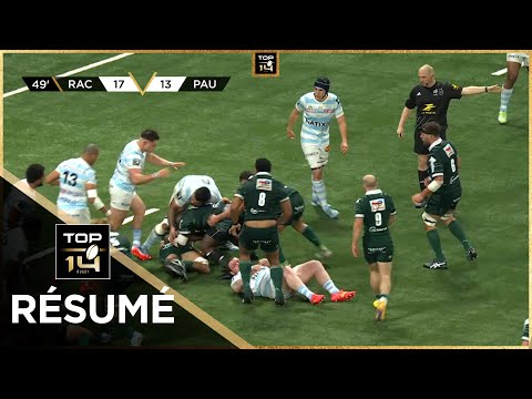 TOP 14 Saison 2024-2025 J18 - Résumé Racing 92 - Section Paloise