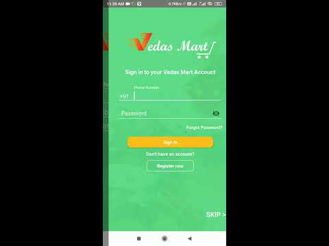 vedas mart Multi vendor Application flow Video
