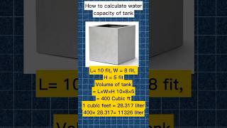 Download lagu How to calculate water capacity of tank#shorts#shortvideo #viralshortvideo mp3