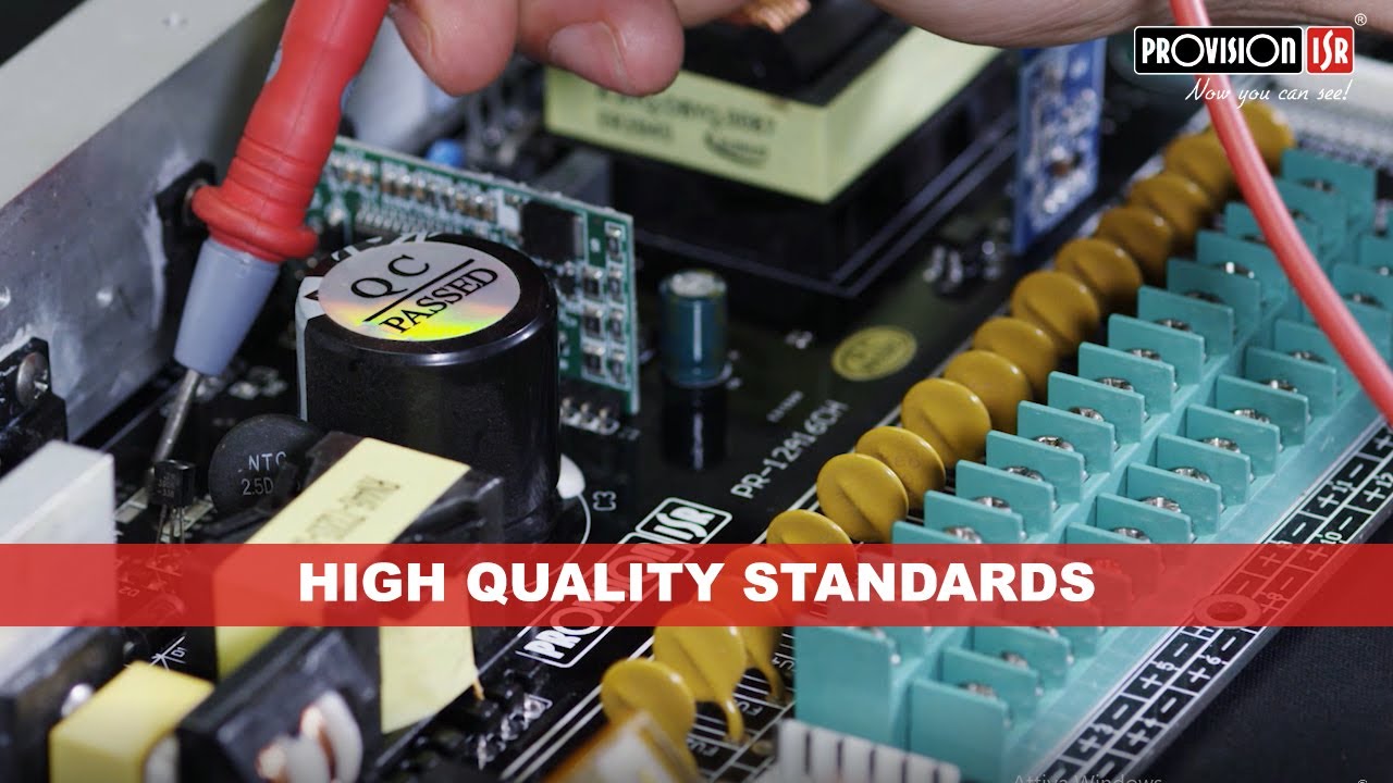 PROVISION-ISR - HIGH QUALITY STANDARDS
