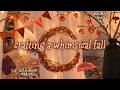 Decorate for Fall With Me 🍁 autumn tree, whimsical bedroom makeover & fall recipes