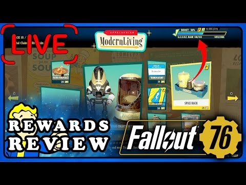 Fallout 76: S22 In Game Review Rank 100.