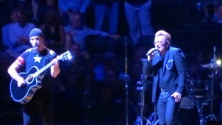 U2 - Satellite Of Love (Bono Remembers Lou Reed) (HD) MSG NYC #7 on 07-30-2015 (Section 111 Row 12)