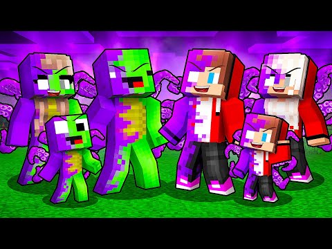 How JJ and Mikey Family Became DARK EXE in Minecraft? - Maizen