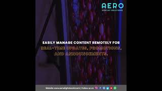 Download lagu The Aero LED Digital Poster will Elevate your space, captivate your audience, mp3