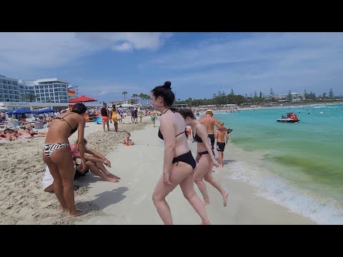 Nissi Beach 2023🏝️Ayia Napa, Cyprus