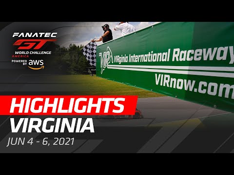 45M HIGHLIGHT | VIRGINIA USA | Fanatec GT World Challenge Powered by AWS AMERICA