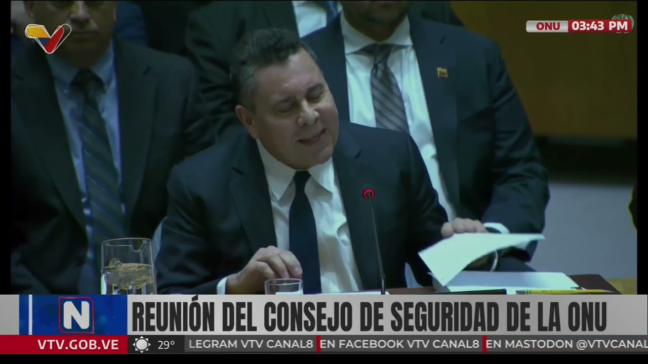 Consejo de Seguridad ONU: Discursos de Venezuela, Rusia, Cuba, China e Irán por secuestro de Maduro