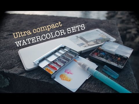 Ultra Compact Watercolor Sets