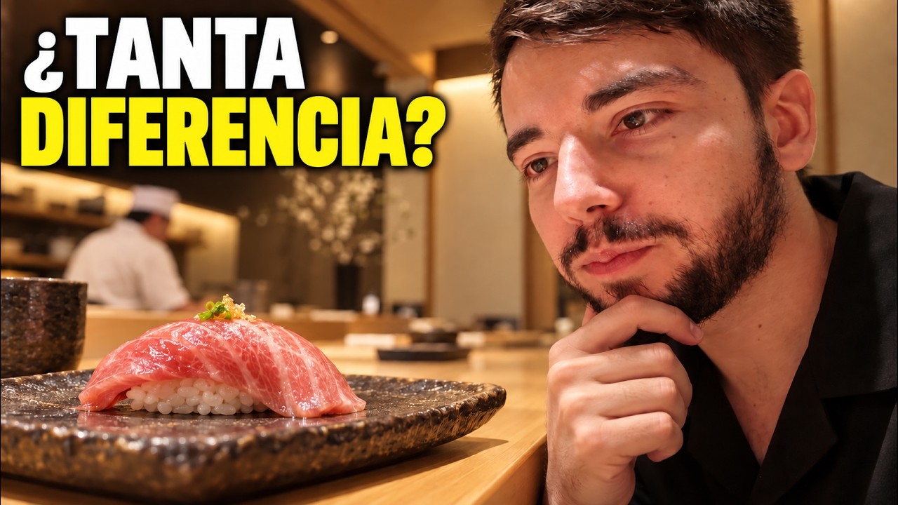 Probé un sushi de lujo en Japón… ¿merece la pena?