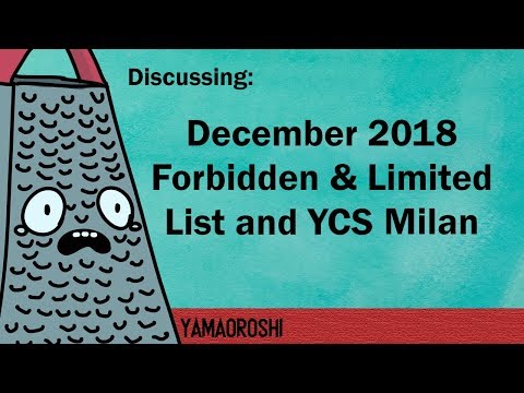 Yu-Gi-Oh! Discussing the December 2018 Forbidden & Limited List and YCS Milan