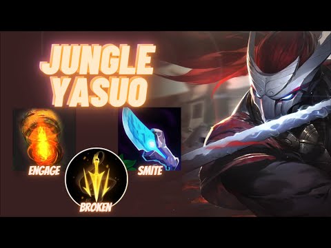 YASUO JUNGLE - UNESCAPABLE GANKS THAT WILL 100% GUARANTEE TILT - League of Legends Jungle Guide