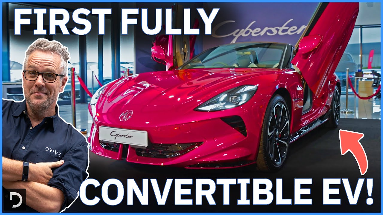 MG Cyberster 2024: Fully Electric, Fully Convertible, New MG! | Drive.com.au