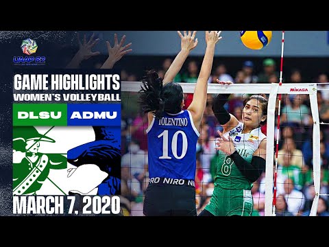 DLSU vs. ADMU - March 7, 2020  | Game Highlights | UAAP 82 WV
