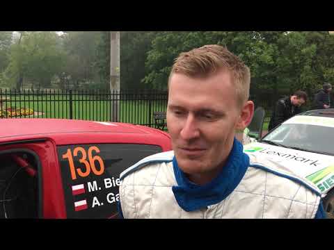 Rajd Wisły RSMŚL - Marcin Bieniak mówi na mecie - MotoRecords.pl