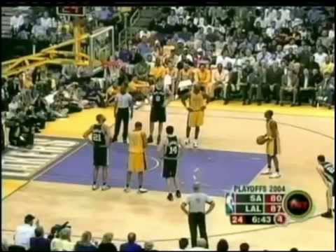 Kobe Bryant Full Highlights vs Spurs 2004 WCSF GM4 - 42 Points (15 in 4th)