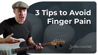 3 Awesome TIPS to Handle Guitar Finger Pain | Guitar for Beginners