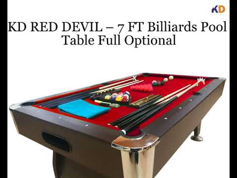 KD MDF Pool Table Premium Quality Heavy Duty