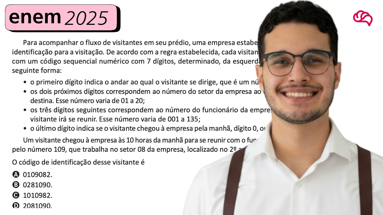 Resolução em Vídeo — Questão 151 ENEM 2025