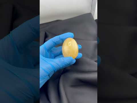 Ou din calcit galben 50mm Ou din calcit galben 50mm