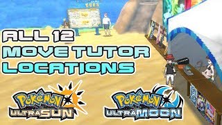 All 12 Move Tutor Locations in Pokemon Ultra Sun and Ultra Moon