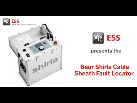 Baur Shirla Cable Sheath Fault Locator | Vp ESS