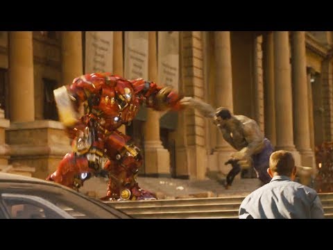 Hulk vs. Hulkbuster | Avengers: Age of Ultron (2015) Movie Clip ITA