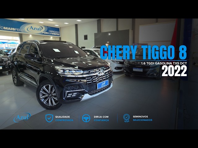 Vídeo CHERY TIGGO 8 1.6 TGDI GASOLINA TXS DCT