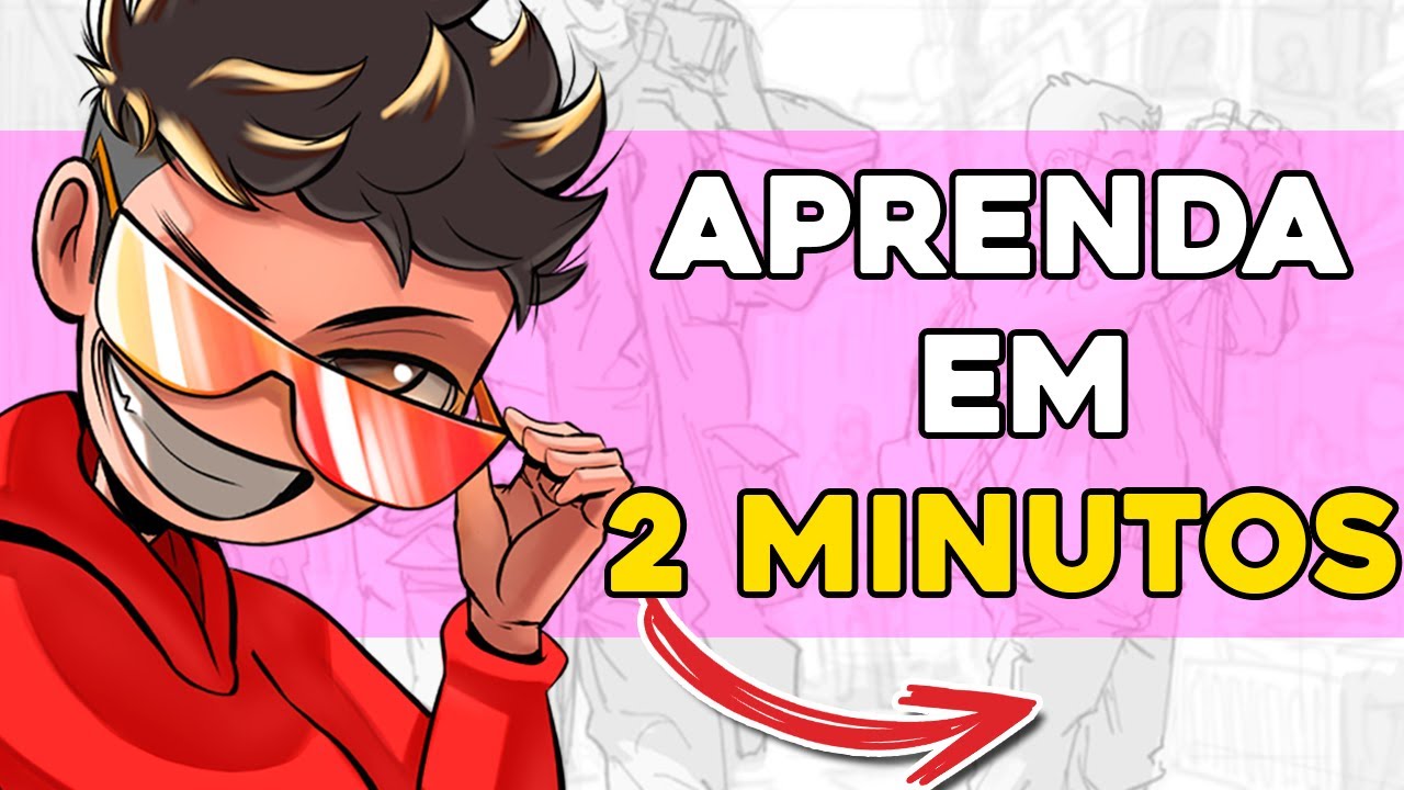 Como APRENDER a DESENHAR em 2 minutos! (É SÉRIO!)