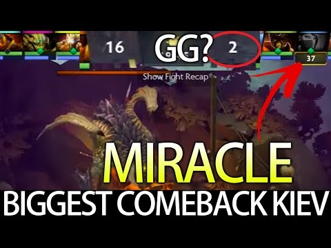 That's a Big Comeback Miracle 9K MMR MVP of Team Liquid