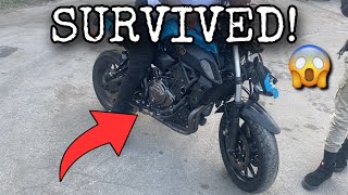 HE SURVIVED THIS DEADLY MOTORCYCLE CRASH! ( Aftermath )