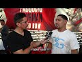 DANNY GARCIA SAYS SPENCE VS PORTER WILL BE A UGLY FIGHT; LOVES CANELO FIGHT IDEA AT 160