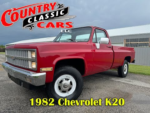 1982 Chevrolet C/K 20 (CC-1851300) for sale in Staunton, Illinois
