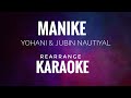 Manike - Thank God | Yohani, Jubin Nautiyal & Surya Ragunnathan | Karaoke With Lyrics