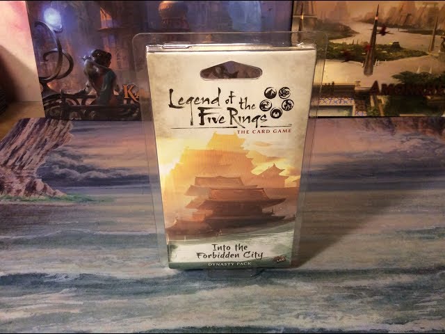 Vídeo relacionado con Fantasy Flight Games FFGL5C04 Into The Forbidden City Expansion Pack: L5R LCG, Multicolor